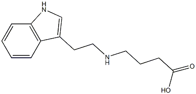 3-[2-[(3-Carboxypropyl)amino]ethyl]-1H-indole Structure