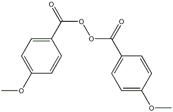 Bis(4-methoxybenzoyl) peroxide 구조식 이미지