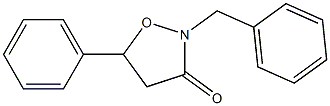 2-(Benzyl)-5-phenylisoxazolidin-3-one Structure