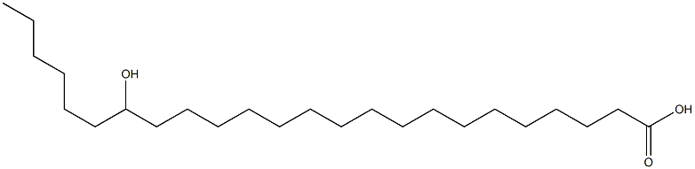 18-Hydroxytetracosanoic acid Structure