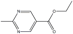 2-Methylpyrimidine-5-carboxylic acid ethyl ester Structure