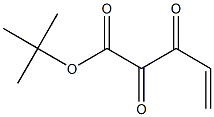 2,3-Dioxo-4-pentenoic acid tert-butyl ester Structure