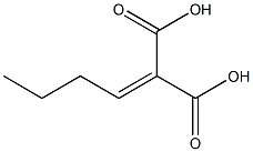 Butylidenemalonic acid Structure