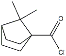 (1S)-(-)-camphoric acid chloride Structure