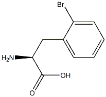 2-bromo-L-phenylalanine Structure