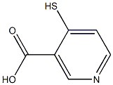 4-mercaptonicotinic acid 구조식 이미지