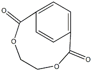 Ethylene terephthalate Structure