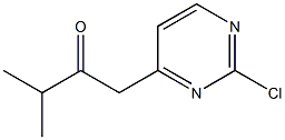 1-(2-chloropyrimidin-4-yl)-3-methylbutan-2-one 구조식 이미지