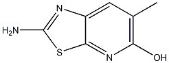 2-Amino-6-methyl-thiazolo[5,4-b]pyridin-5-ol 구조식 이미지