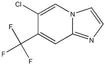 6-Chloro-7-trifluoromethyl-imidazo[1,2-a]pyridine Structure