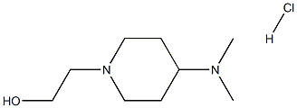 2-(4-(dimethylamino)piperidin-1-yl)ethanol hydrochloride 구조식 이미지