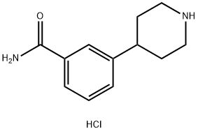 3-(piperidin-4-yl)benzamide hydrochloride 구조식 이미지