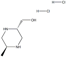 ((2S,5S)-5-methylpiperazin-2-yl)methanol dihydrochloride 구조식 이미지