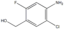 (4-Amino-5-chloro-2-fluoro-phenyl)-methanol Structure