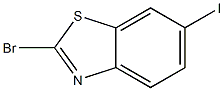 2-Bromo-6-iodo-benzothiazole 구조식 이미지
