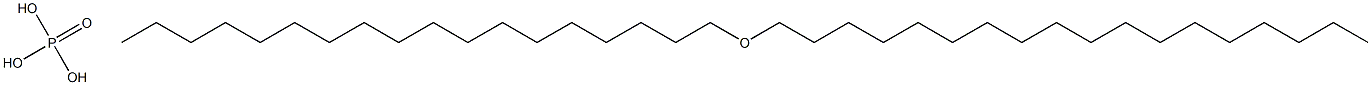 Octadecyl ether phosphate 구조식 이미지