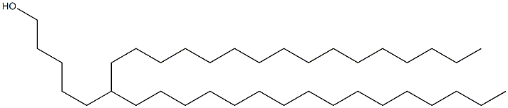 6-hexadecyldocosan-1-ol Structure