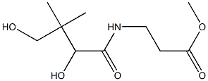 Methyl D-Pantothenate 구조식 이미지