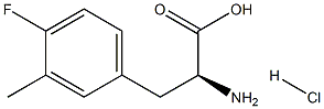 4-Fluoro-3-methylphenylalanine Hydrochloride Structure