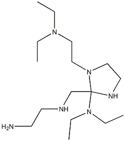 N,N-DIETHYLDIETHYLENETRIAMINE, [N-(2-DIETHYLAMINOETHYL)- ETHYLENEDIAMINE] Structure