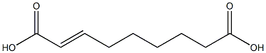 2-Nonenedioic Acid Structure