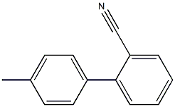 4'-METHYL-2-CYANO-BIPHENYL 구조식 이미지