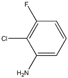 2-CHLORO-3-FLUORO ANILINE 구조식 이미지