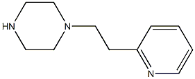 1-(2-PYRIDIN-2-YL-ETHYL)PIPERAZINE Structure