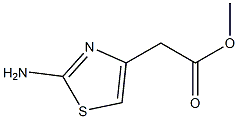 2-aminothiazole-4-acetic acid methyl ester 구조식 이미지