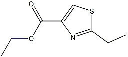 Ethyl 2-ethyl-4-thiazolecarboxylate 구조식 이미지