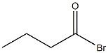 Butyryl bromide 구조식 이미지