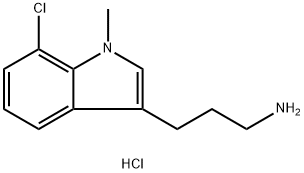 3-(7-chloro-1-methyl-1H-indol-3-yl)propan-1-amine hydrochloride Structure