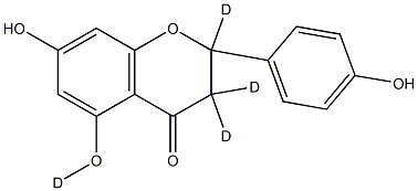 Naringenin D4 Structure