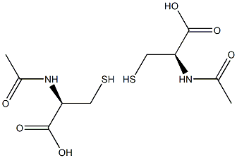 N-ACETYL-L-CYSTEINE N-acetyl-L-cysteine Structure