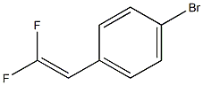 4-BROMO-BETA,BETA-DIFLUOROSTYRENE (STABILIZED WITH TBC) 4-bromo-indole, fluorene-difluorostyrene (with stabilizer TBC) Structure