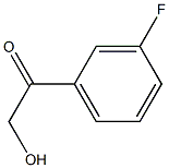 1-(3-fluorophenyl)-2-hydroxyethan-1-one 구조식 이미지