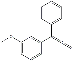 1-METHOXY-3-(1-PHENYL-PROPA-1,2-DIENYL)-BENZENE 구조식 이미지