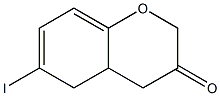 6-iodo-3-dihydrochromanone Structure