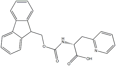 FMOC-3-(2-PYRIDYL)-D-ALANINE 98.0% Structure