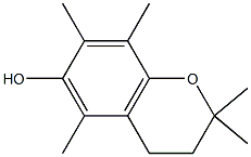 2,2,5,7,8-PENTAMETHYL-6-CHROMANOL Structure