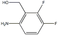 6-AMINO-2,3-DIFLUOROBENZENEMETHANOL 구조식 이미지