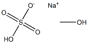 Hydroxymethanesulfoic acid, monosodium salt Structure