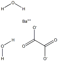 Barium oxalate dihydrate Structure