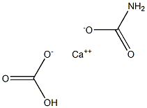 Calcium bicarbonate carbamate 구조식 이미지