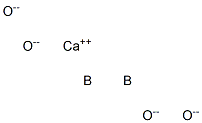 Calcium diboron tetraoxide 구조식 이미지