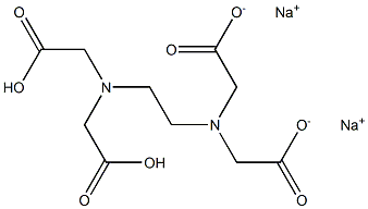 Disodium dihydrogen EDTA Structure