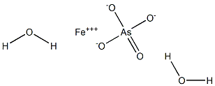 Iron(III) Arsenate dihydrate 구조식 이미지