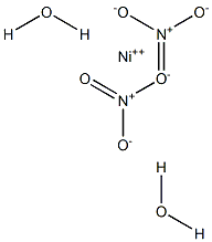 Nickel(II) nitrate dihydrate 구조식 이미지