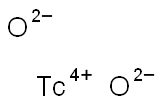 Technetium(IV) dioxide 구조식 이미지