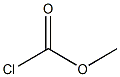 Methyl chloroformate 구조식 이미지